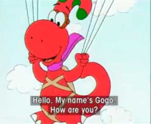 Gogo loves English. 02. What&rsquo;s his name? / Как его зовут?